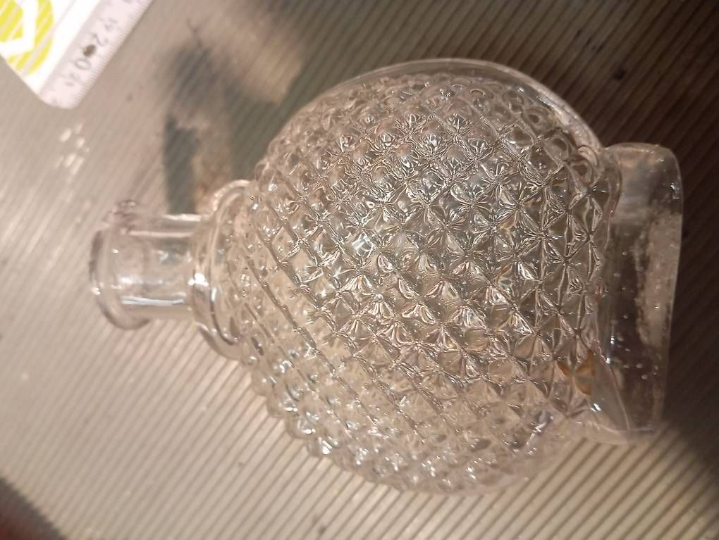 Flacons: Antike Parfumflasche, Glasflasche mit Muster, Top! – Gebraucht aus Basel von Petergunn 4