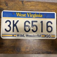 🇺🇸 U.S. Autoschild - West Virginia 3K 6516 - ORIGINAL