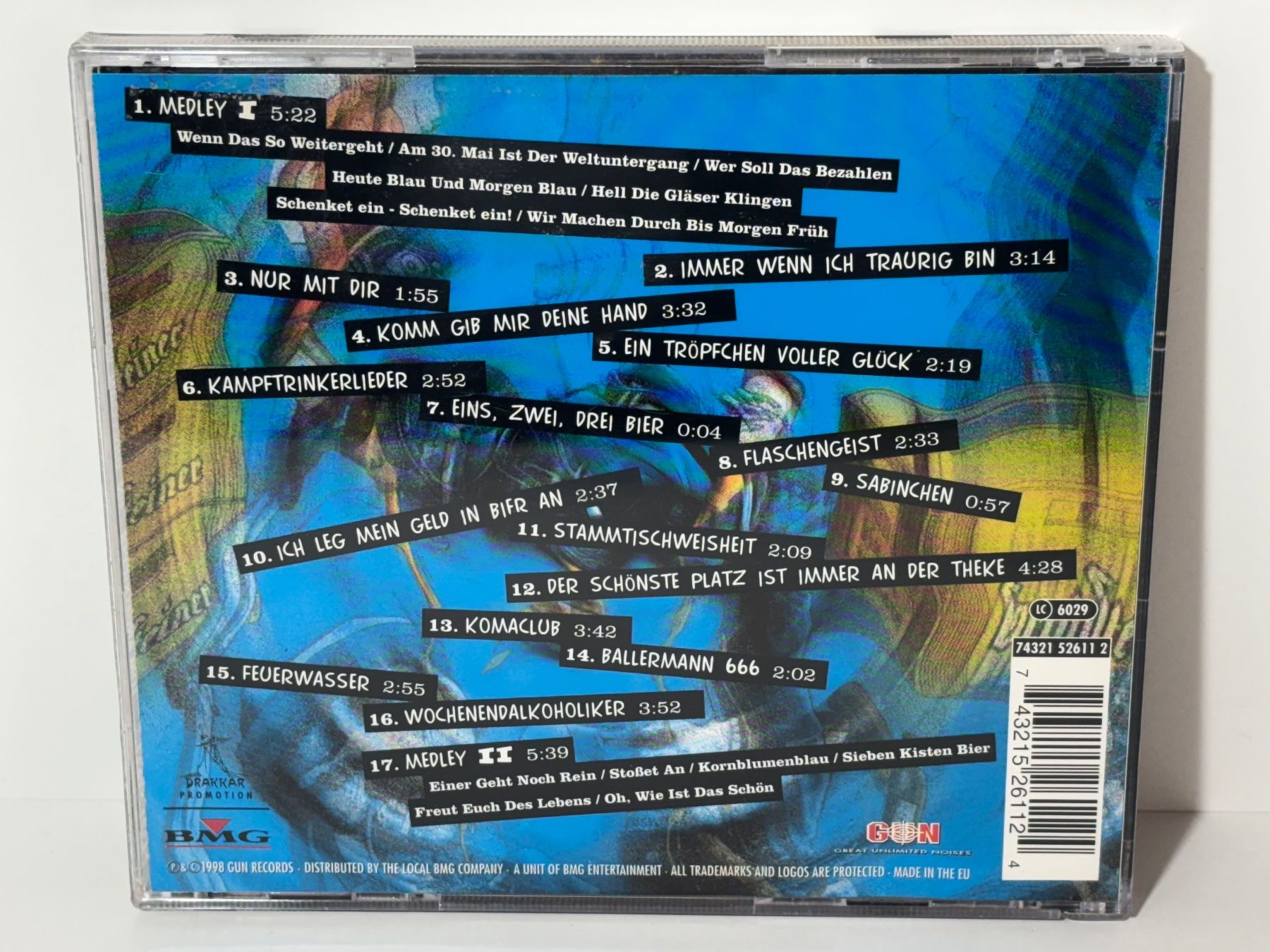 CD: Tom Angelripper CD Ein Tröpfchen voller Glück – Usato da Wilderswil venduto da Sstriker 1