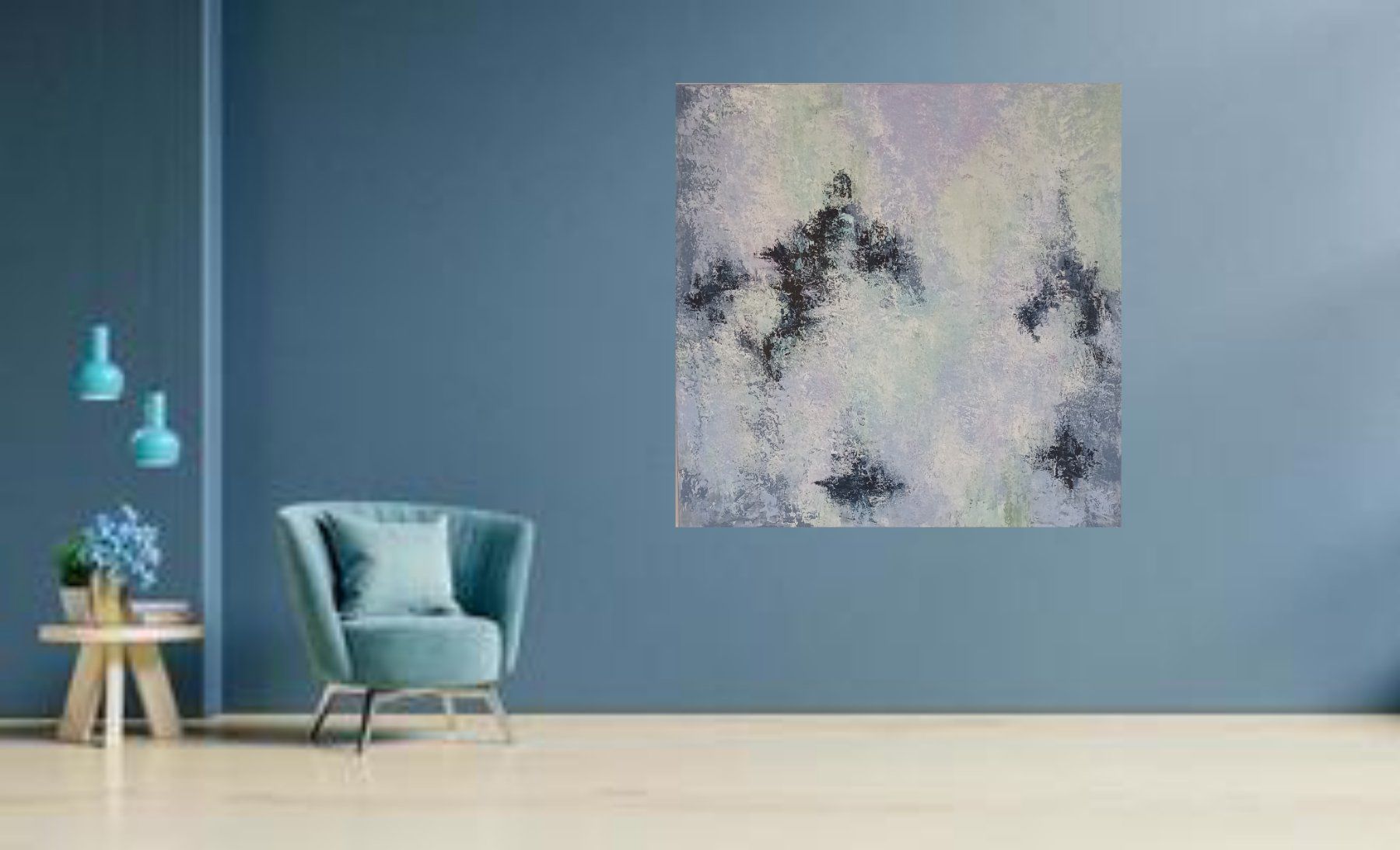 Gemälde: Abstraktes Acrylbild, modernes Wandbild, Unikat – Neu und originalverpackt aus Gattikon von uur_r86h