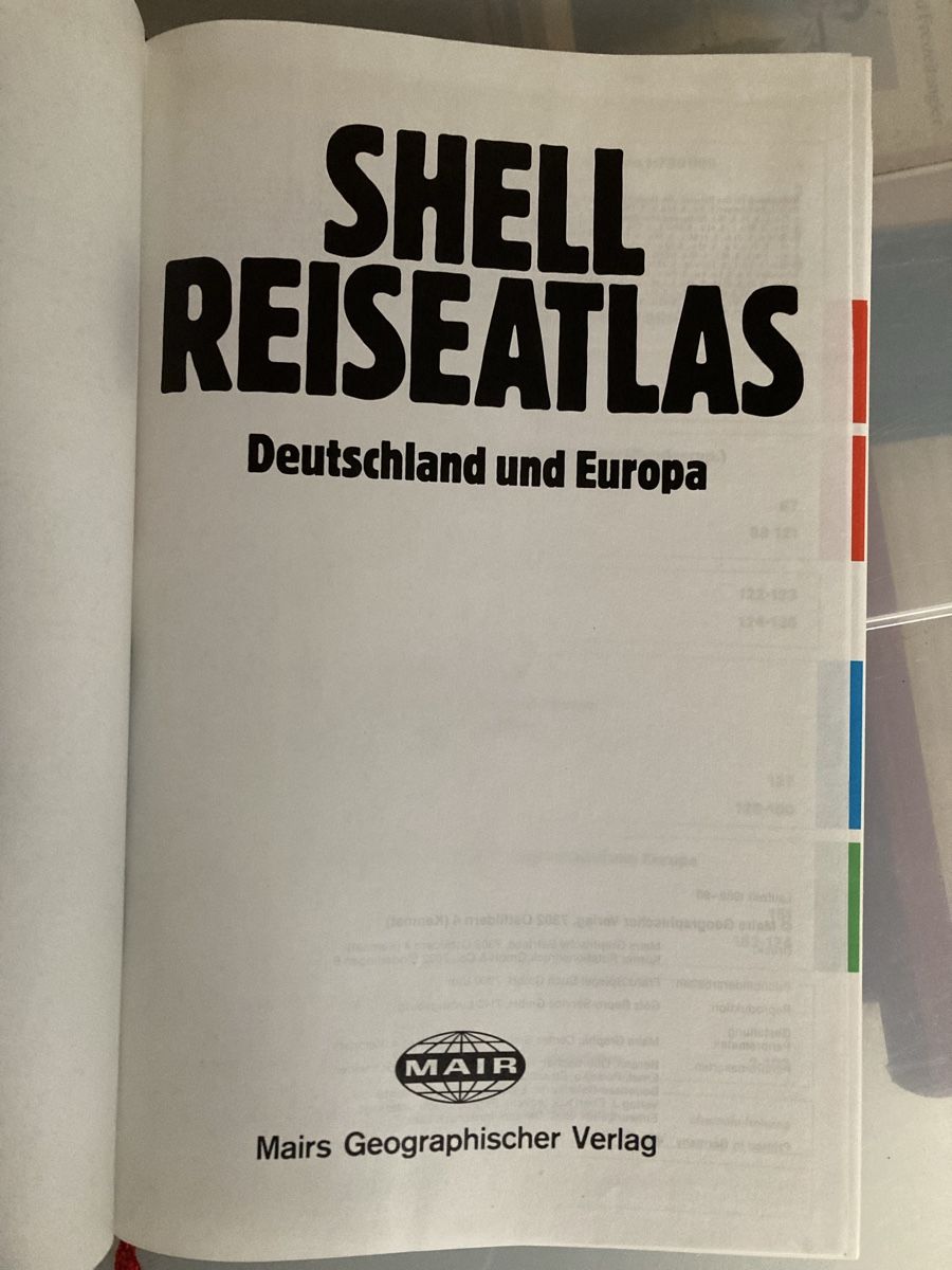 Libri: Shell Reiseatlas Deutschland und Europa – Usato da Wolfwil venduto da kreabea 1