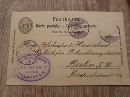 Postkarte 11 dez 96 Solothurn