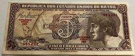 Brasilien 5 Cruzeiros