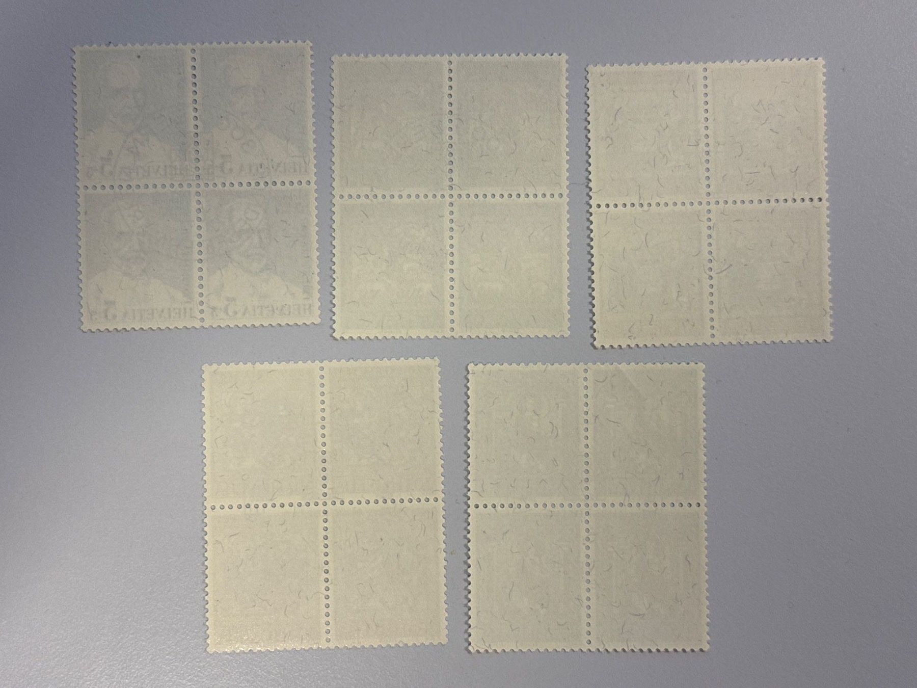 Tutti i francobolli: 1967 4er Block Serie, ET-Stempel BERN – Usato da Küssnacht am Rigi venduto da POSTOMASTER 1