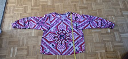 Damen Bluse Street One bunt gemustert guter Zustand