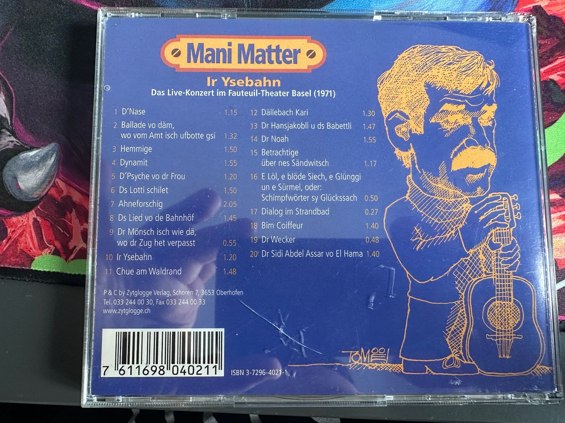 CD: MANI MATTER - IR YSEBAHN – Usato da Ostermundigen venduto da Ducadiberna92 2