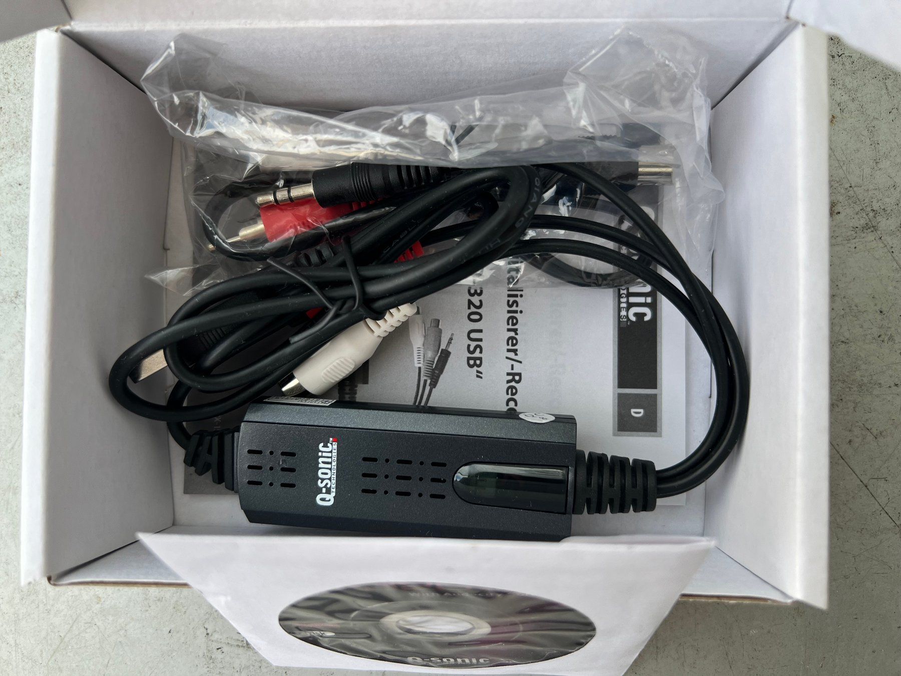 Aufnahmegeräte: Q-sonic Audio-Digitalisierer / - Recorder – Gebraucht aus Bazenheid von rue_6hcy 2