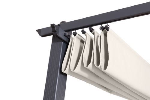 Tende & Padiglioni: Pavillon  Pergola Aluminium Luxor beige – Nuovo e nell'imballaggio originale da Herbertingen venduto da jet-line-e-trade 3