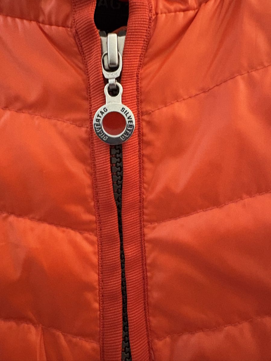 Jacken: Orange Silvertag Daunen-Jacke, Model Fideris Gr.34 – Gebraucht aus Dulliken von gab_jdr2 3