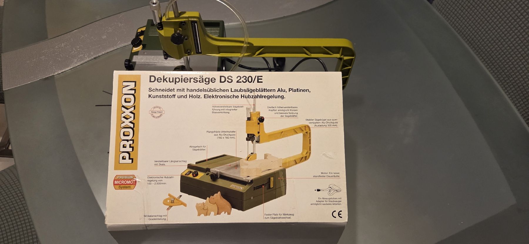 Proxxon Alle Maschinen: Dekupiersäge Proxxon DS 230/E – Gebraucht aus Huttwil von ser_gn9l 5