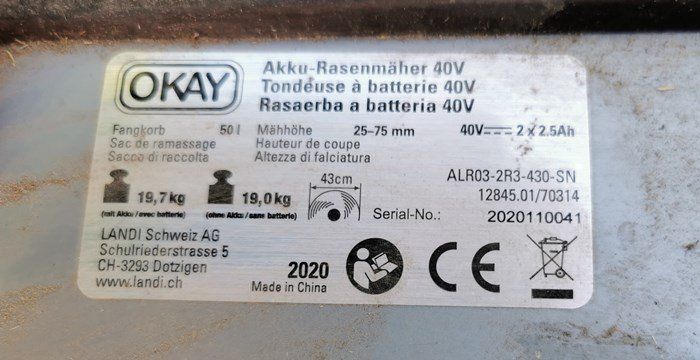 Rasenmäher: Akku-Rasenmäher – Gebraucht aus Birmensdorf ZH von cabris 1