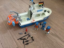Playmobil Polizeiboot Vintage