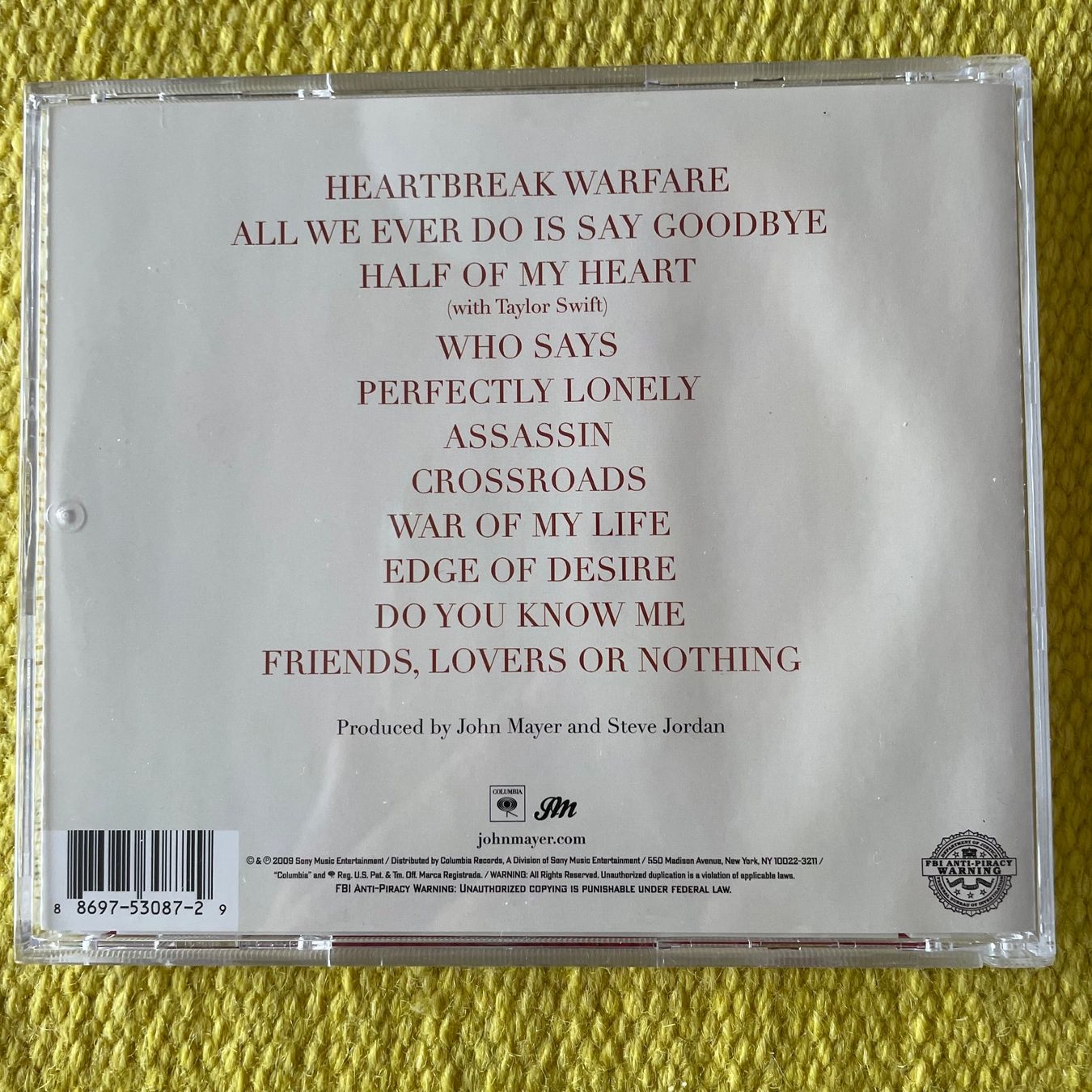 CDs: JOHN MAYER-BATTLE STUDIES – Gebraucht aus Rorschacherberg von CD-Roli 1
