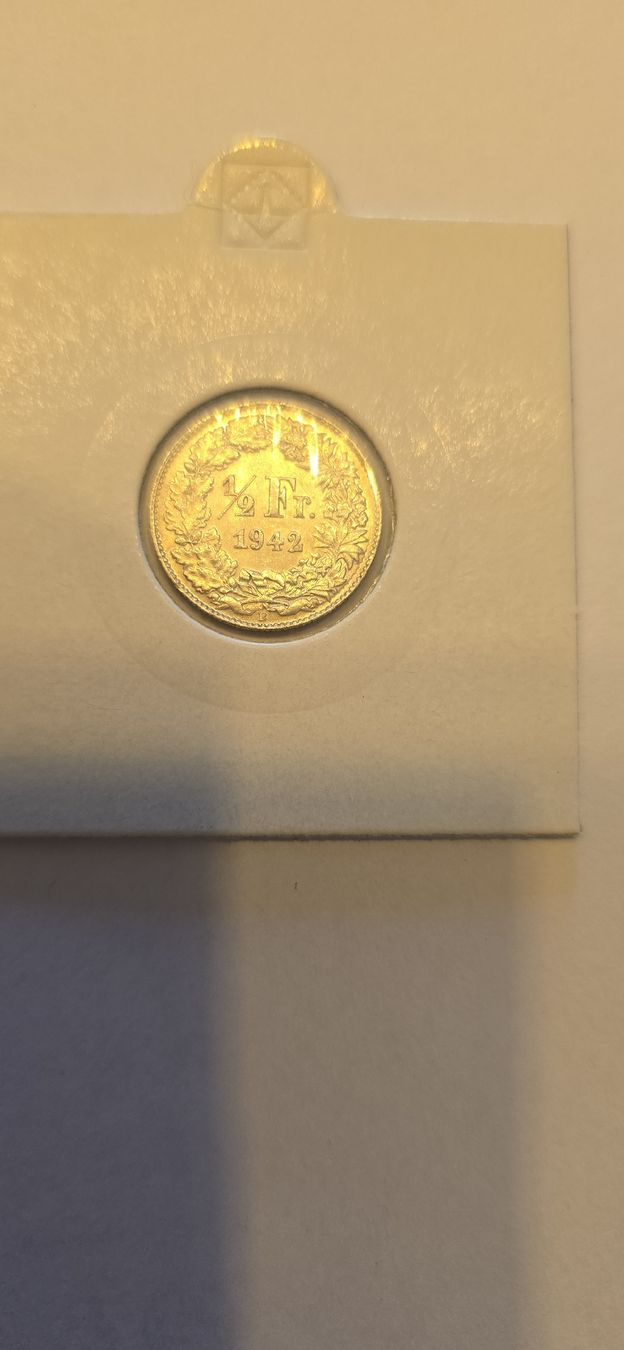 Toutes les monnaies: piece 50cts 1942 SUP – Neuf (Voir description) à Fribourg par yan_z5fr
