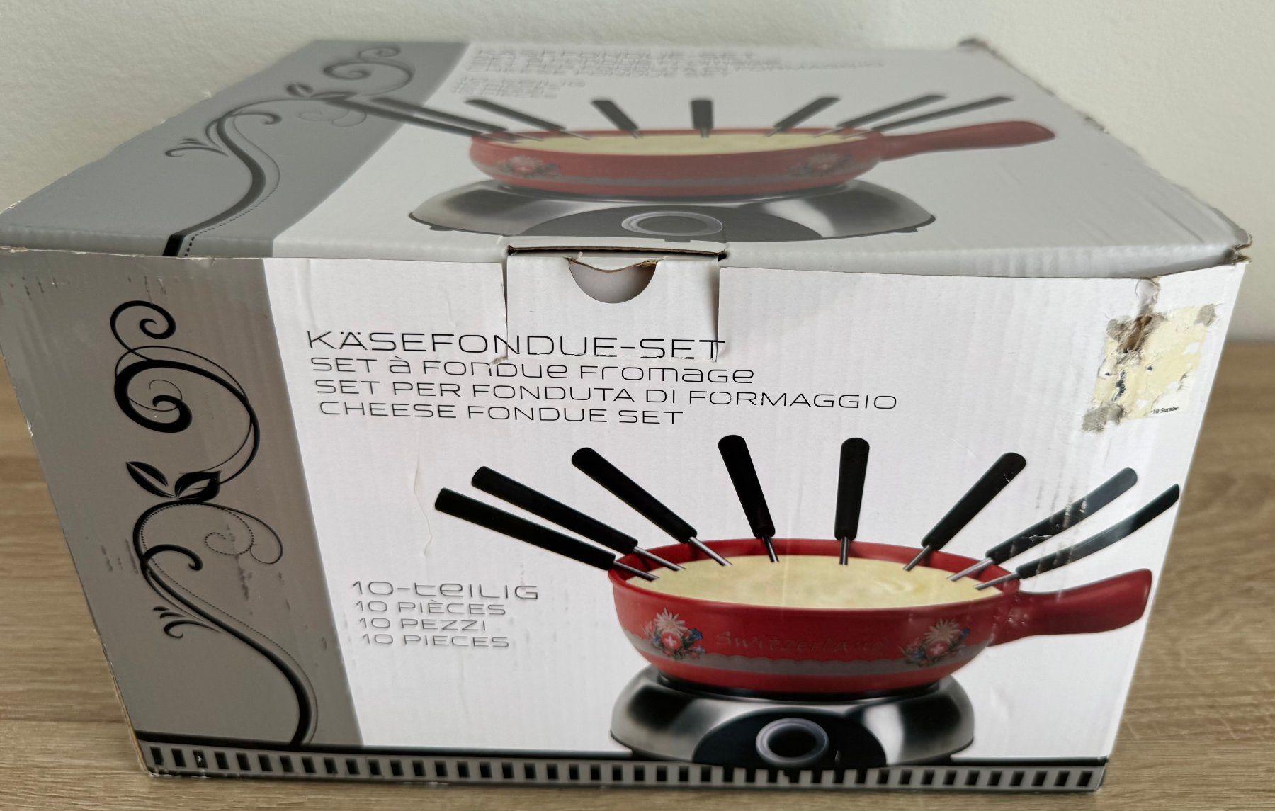 Elettrodomestici da cucina: Nouvel Elektro-Käsefondue-Set – Nuovo e nell'imballaggio originale da Frauenkappelen venduto da HDPerle