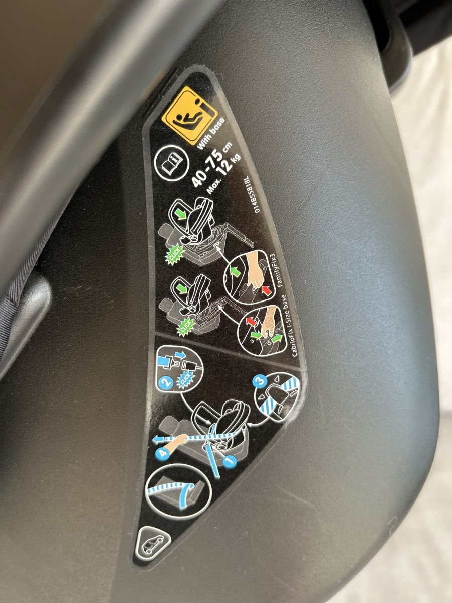 Maxi-Cosi Auto-Kindersitze: Maxi-Cosi CabrioFix i-Size / Super état!! – Gebraucht aus Delémont von Fleurou2025 5