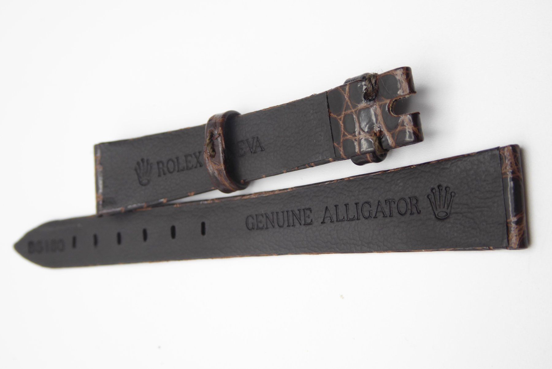 Bracciali & Braccialetti: Rolex Lady-Datejust croco leather strap 13mm – Nuovo e nell'imballaggio originale da Geneve venduto da adr_xk6n 5