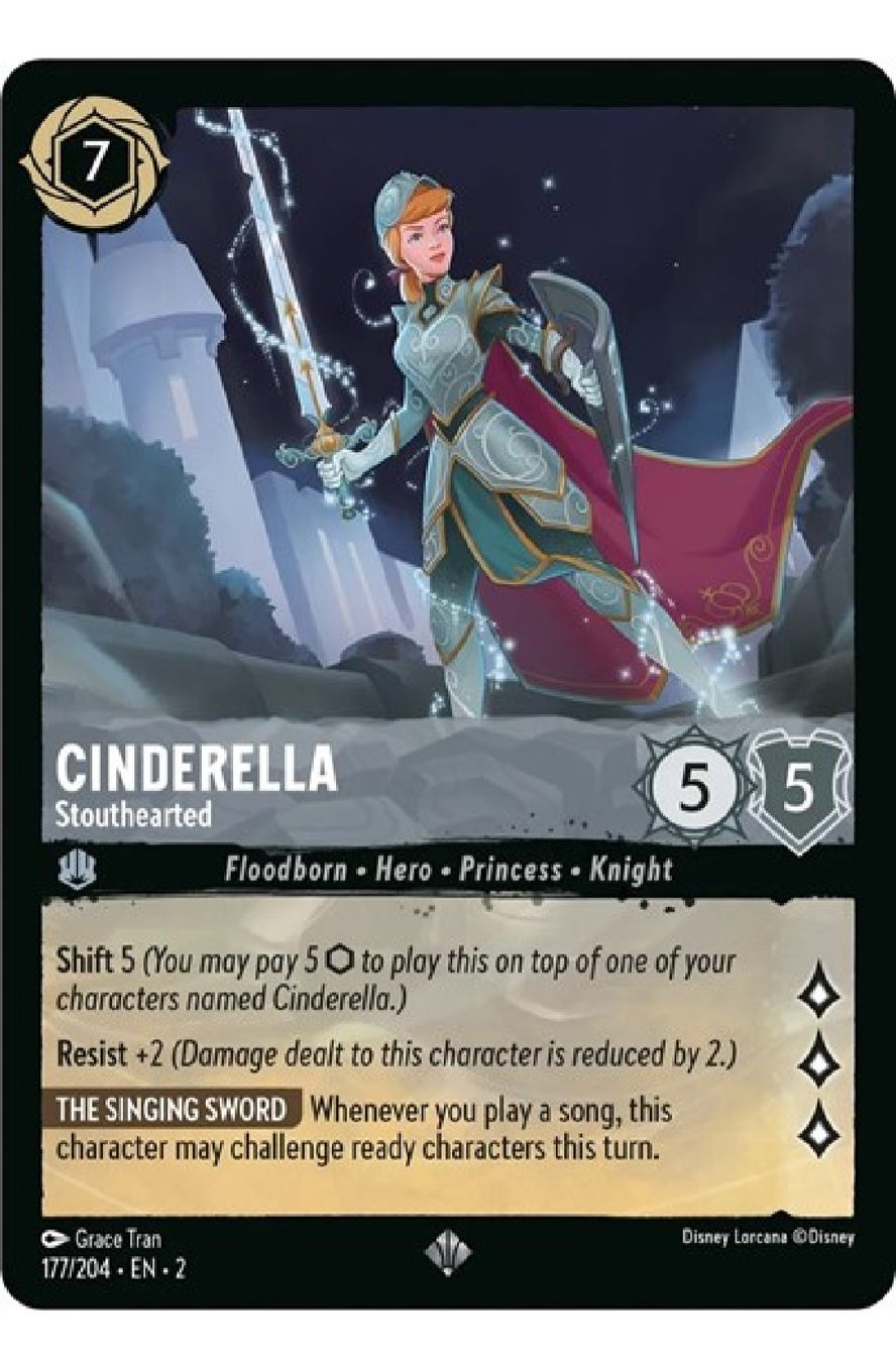Disney Carte collezionabili: Disney Lorcana - Cinderella 177/204 DE – Nuovo (secondo la descrizione) da Zweidlen venduto da VG159