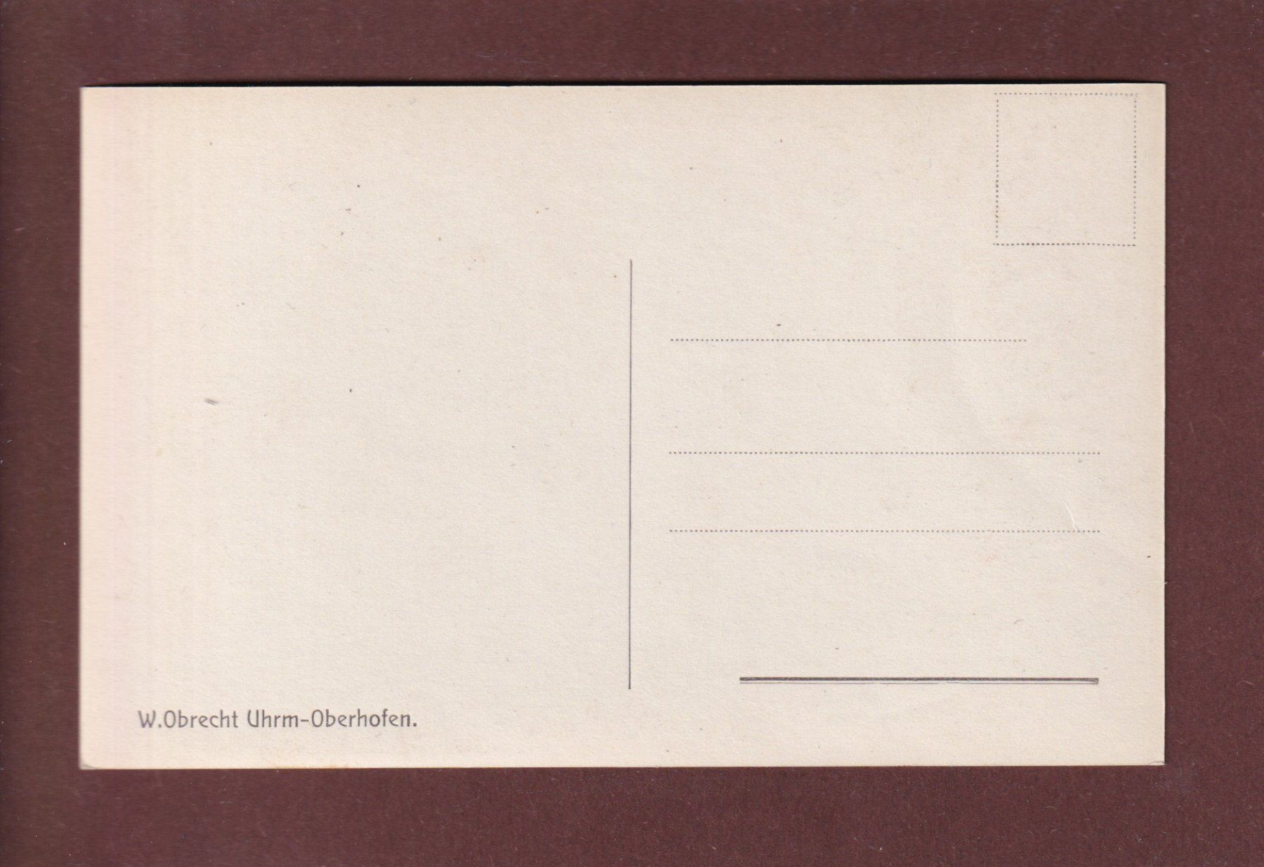 Cartoline postali: SCHLOSS OBERHOFEN - Schiff – Usato da Pully venduto da nicecards 1