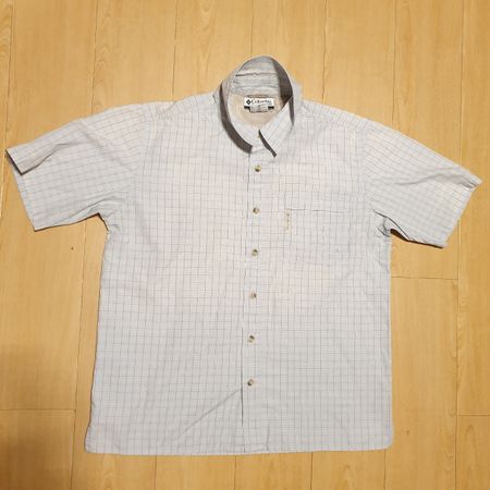 Columbia Hemd Hellblau Gr. L Sportswear Herren