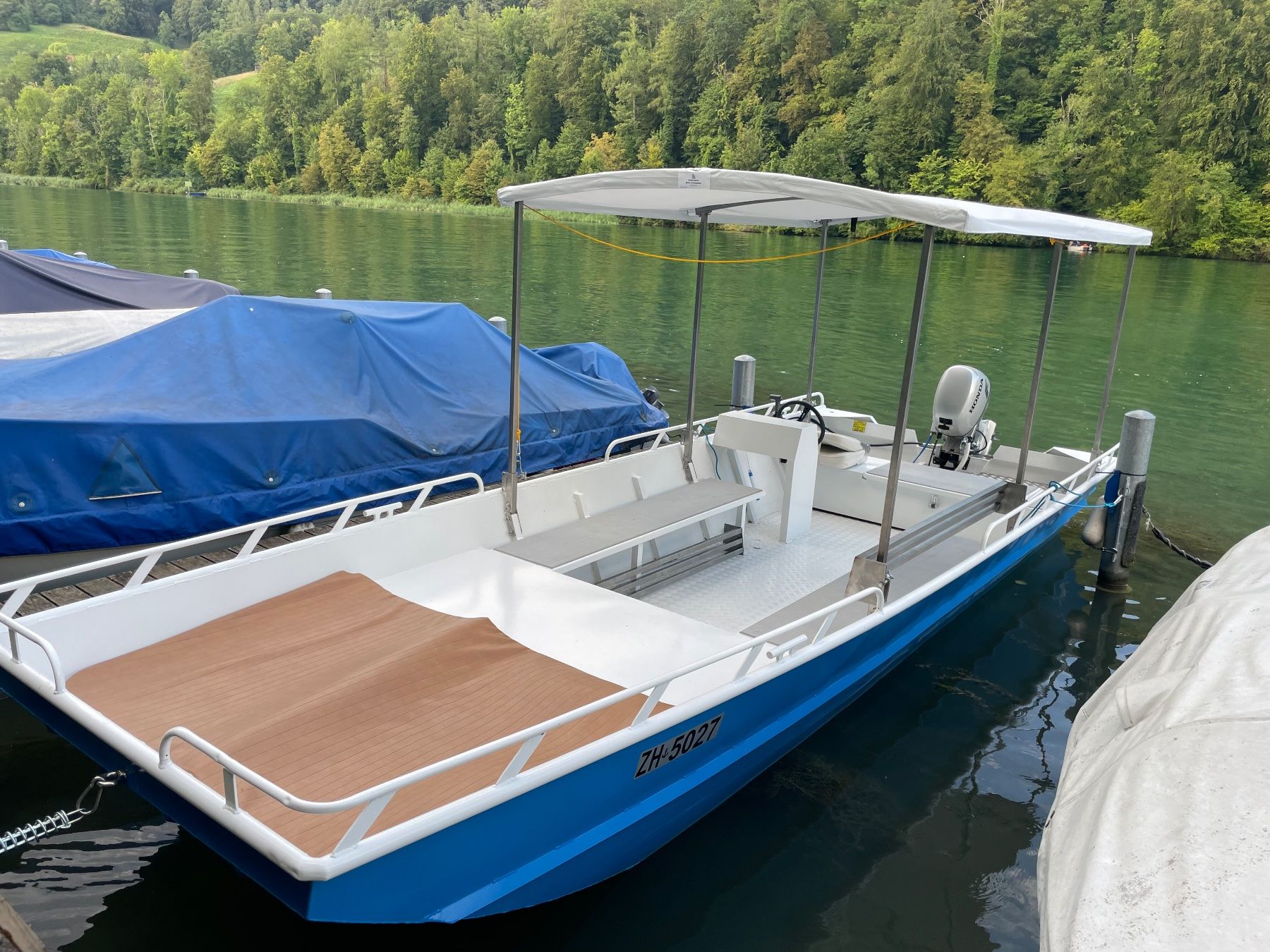 Barche: Motorboot Fischerboot Aluminium inkl Motor – Usato da Bachenbülach venduto da Simivk