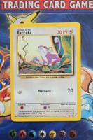 Carte Pokémon Rattata (Set de base) 61/102 (fr)