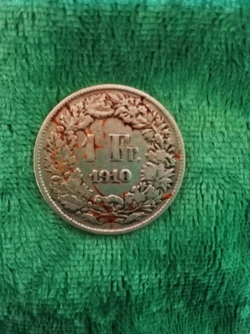Tutti le monete: CH, 1 Franken/Franc /Franco  1910 – Usato da Gordola venduto da ale_5wbc 6