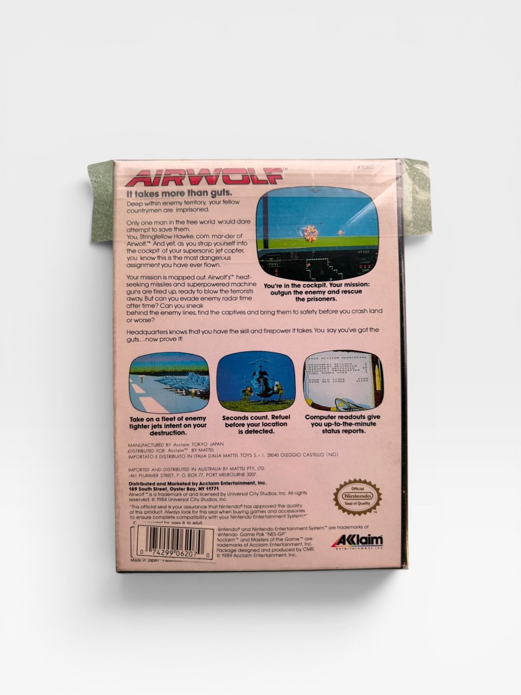 Nintendo Jeux: Airwolf – D'occasion à Lugano par Omegart_Gaming 1