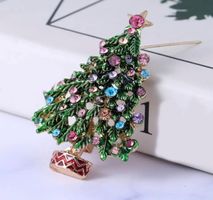 Brosche Christbaum ( Weihnachtsbaum)