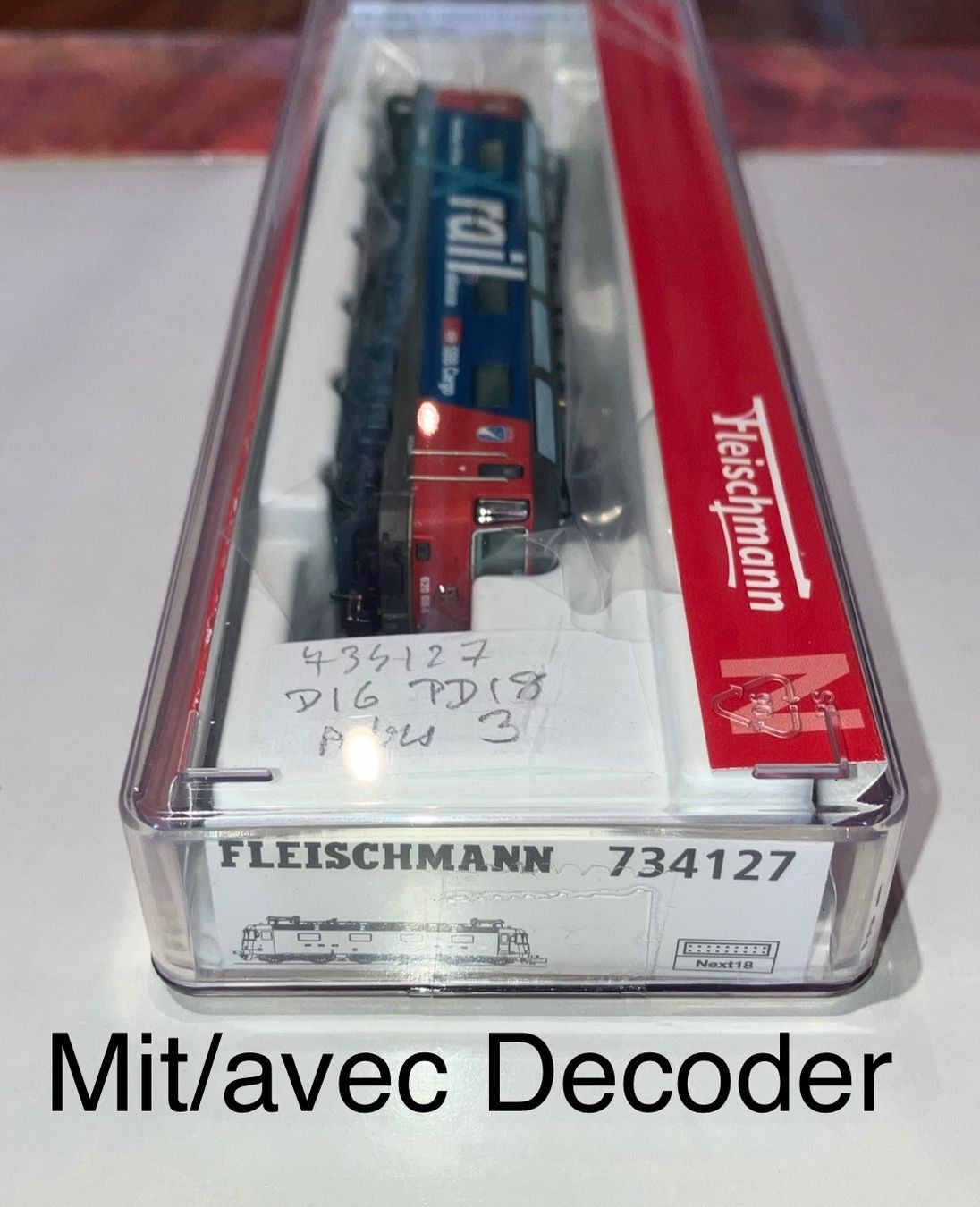 Fleischmann Modelleisenbahnen: Re 620 Cargo X-rail SBB Digital mit Decoder Neu mit OVP – Neu und originalverpackt aus Dompierre VD von immorentes 2