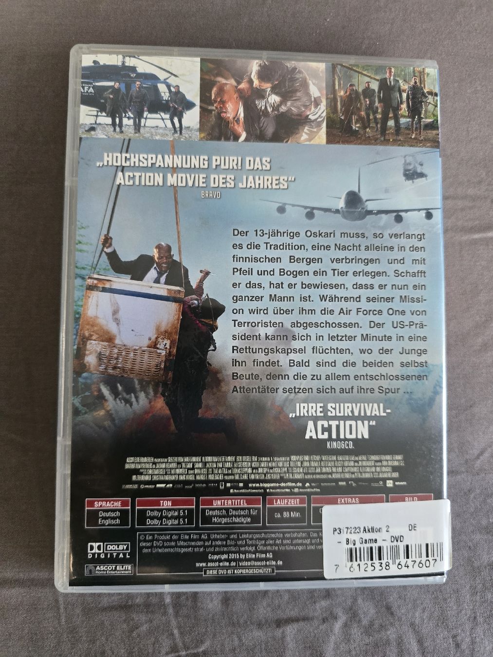 Tutti i DVDs: DVD - Big game – Usato da Zug venduto da nic_wlj8 1