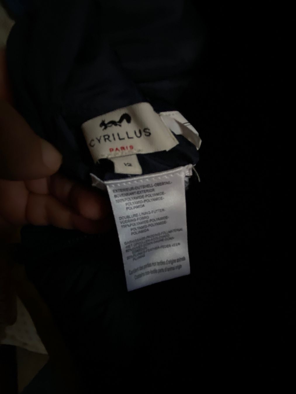 Cyrillus Giacche: Veste NEUVE doudoune double- face Cyrillus 12 ans – Nuovo (secondo la descrizione) da Geneve venduto da Monthoux13 5