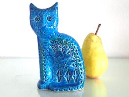 Bitossi Rimini Katze Londi Keramik Vintage Flavia Montelupo