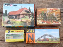 Kibri/Vollmer Häuser Bausatz & Zubehör - Spur N - Neuwertig