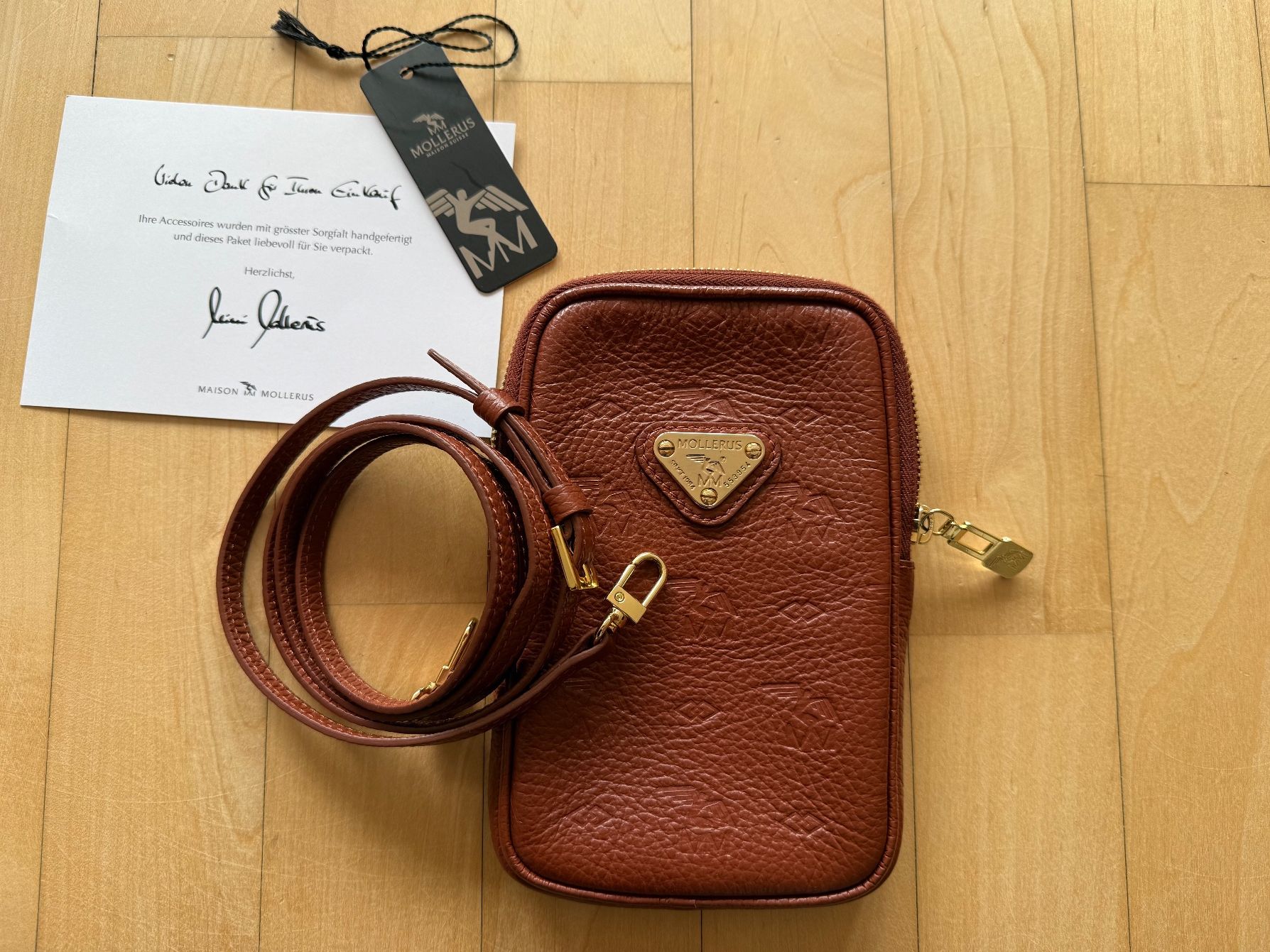 Maison Mollerus Borse da donna: Maison Mollerus - Wildhorn Handytasche - Tasche – Usato da Uster venduto da Schangnau87