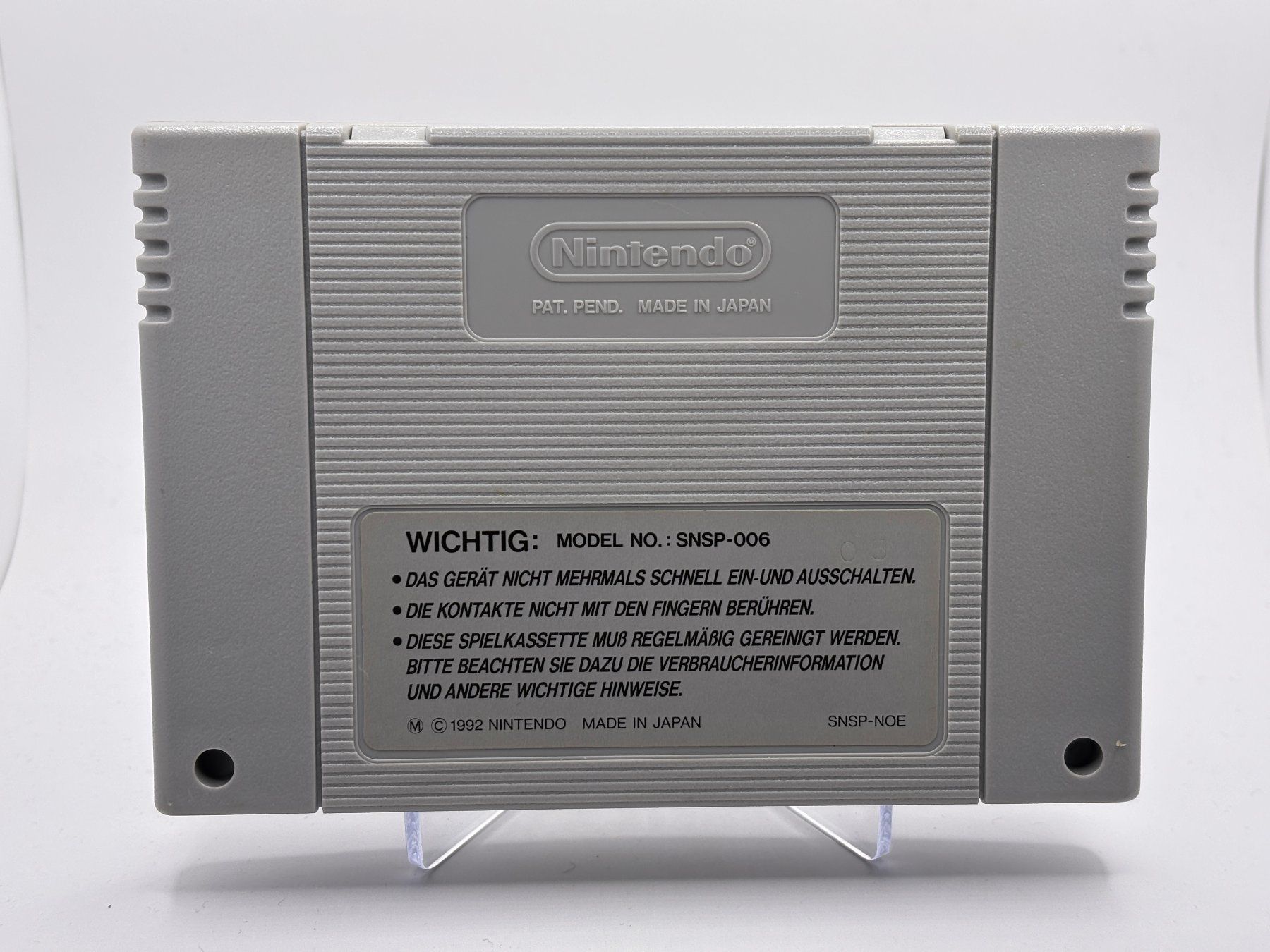 Giochi: SNES - Top Gear – Usato da Allschwil venduto da Bullach 1