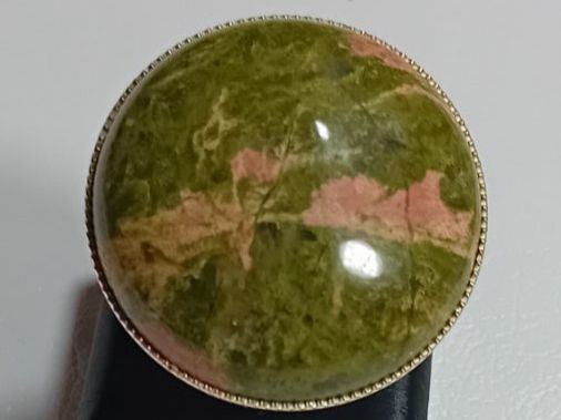 Ringe: ring edelsthal mit echt jaspis,,,,glanzig – Neu (gemäss Beschreibung) aus Basel von bij_5hqd