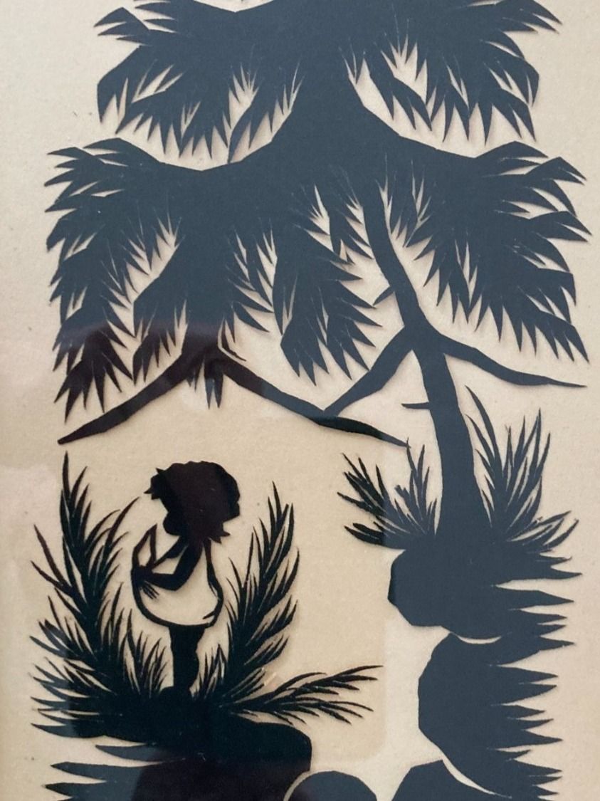 Grafica & Litografie: Rala Scherenschnitt Märchen Handarbeit – Usato da Subingen venduto da Etageren 1