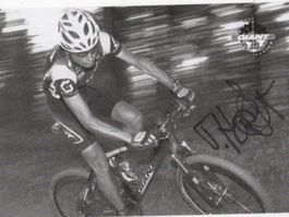 Autogrammkarte von Ex-Radrennfahrer Thomas Hochstrasser CH