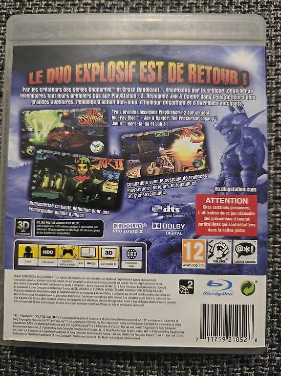 Giochi: The Jak and Daxter Trilogy Classic HD - Promoversion - PS3 – Usato da Eysins venduto da TahisarangGamesTCG 1
