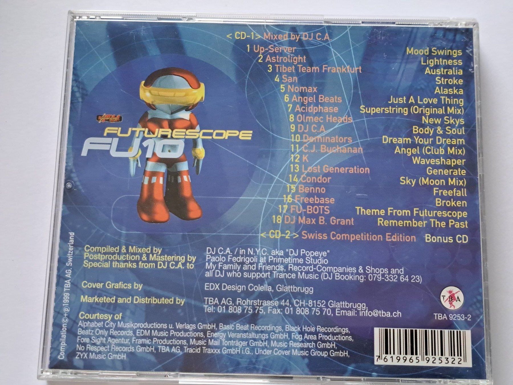 CD: Cd Futurescope 10  – Usato da Pully venduto da bro_n52j 1