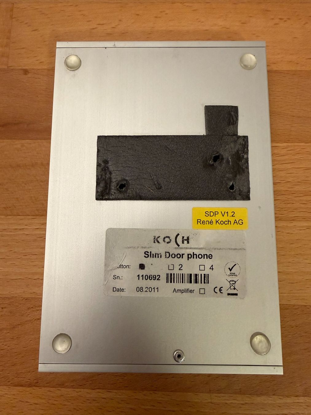 Telefoni: Koch Telefon-Aussensprechstelle SDP01 – Usato da Rorschacherberg venduto da hluetolf 1