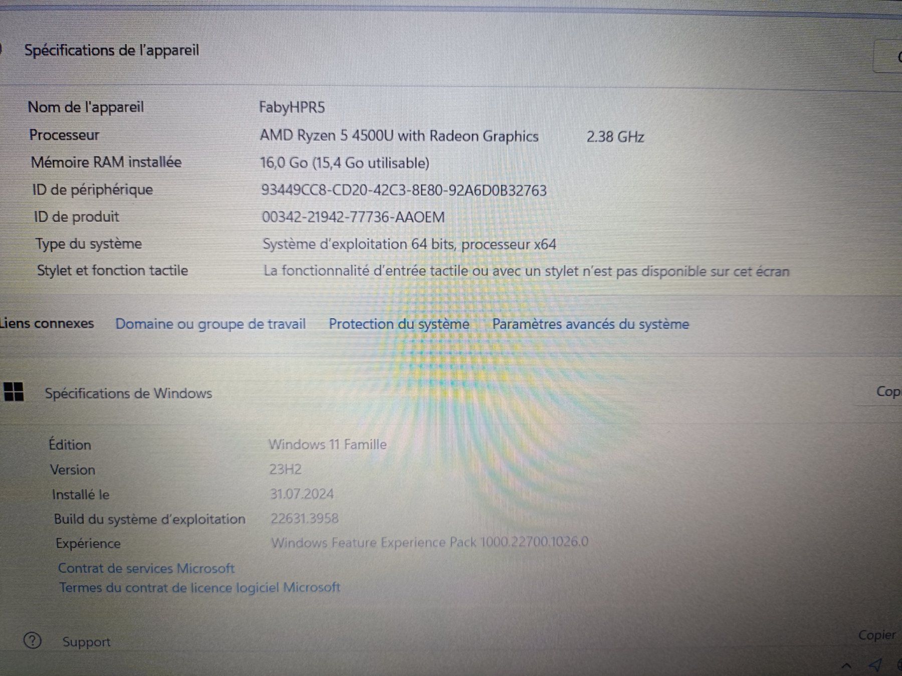 Hewlett Packard Notebooks: HP Notebook 15S-EQ1693NZ – Neu (gemäss Beschreibung) aus Veyrier von  5