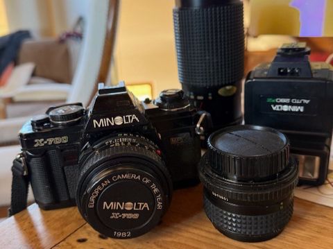 Minolta Fotocamera: Set Minolta argentique, prix baissé 2x ! – Usato da Enges venduto da cordec 6