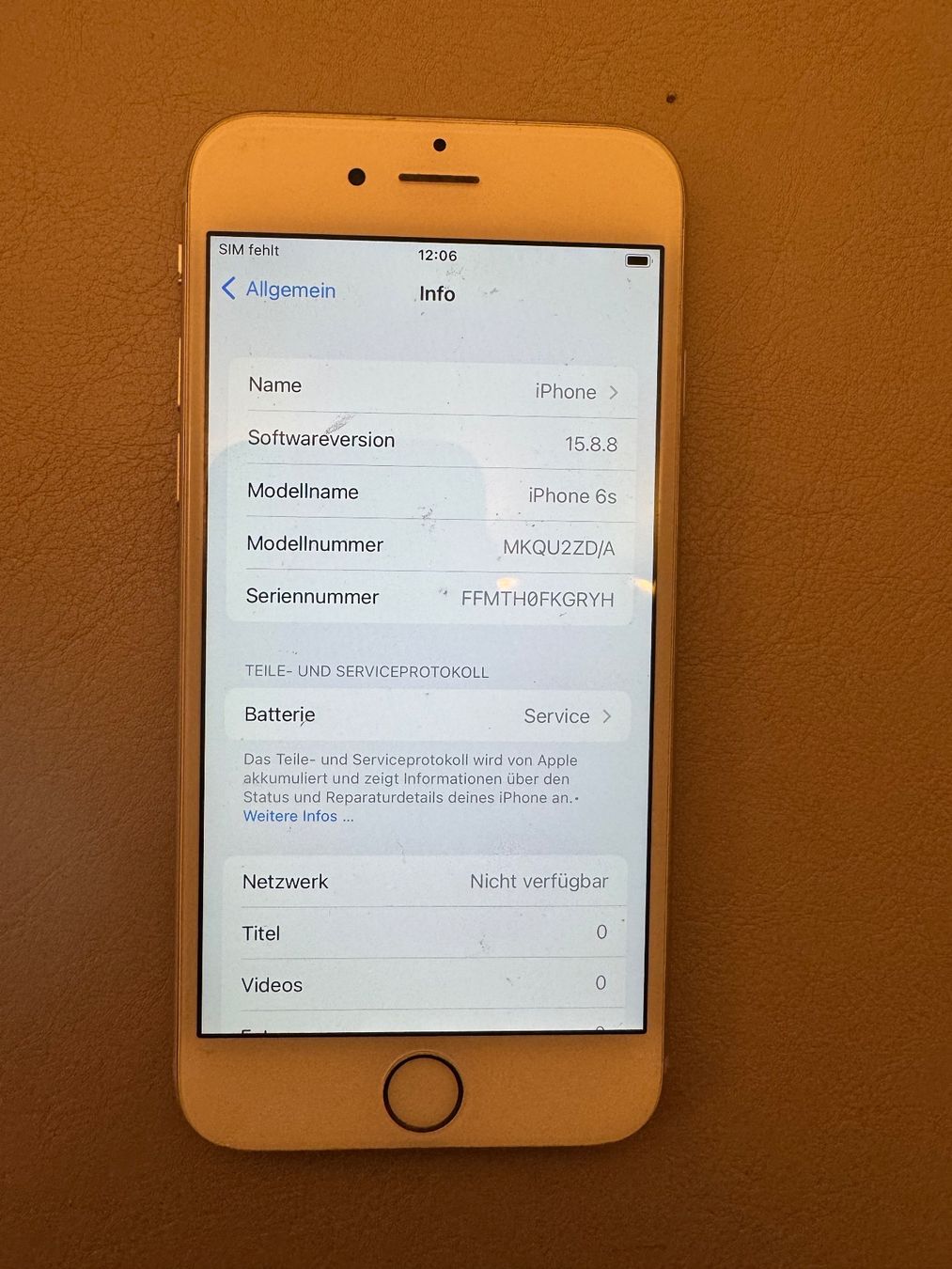 Apple Telefoni cellulari / Smartphones: iPhone 6s – Usato da Adliswil venduto da Busys 3