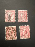 Belgien 1884 Lot mit einem Vollstempel   (2178)