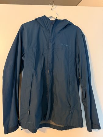 Vaude Regenjacke blau mit Kapuze guter Zustand