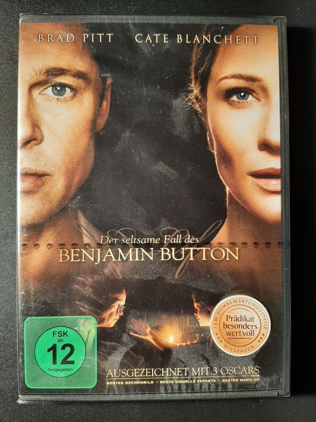 Alle DVDs: DVD "Der seltsame Fall Benjamin Button" mit Brad Pitt – Neu und originalverpackt aus Basel von DavidAusBasel