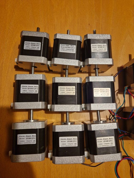 16x Schrittmotoren (Wantai + Creality) 2
