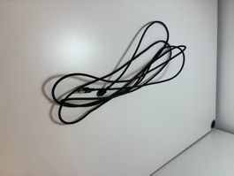 Ladekabel USB auf Micro-USB schwarz geflochten 1m neu
